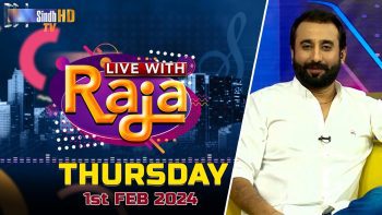 Live With Raja | 01/02/2024 | SindhTVHD