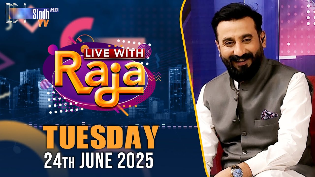 Toptv Raja Live With Raja | 24/06/2025 | SindhTVHD - SindhTV